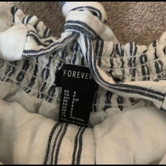Forever 21 striped romper - Picture 3 of 3